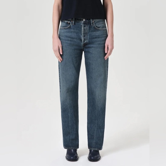 Agolde Fran Jean in Dwell Wash Size 28 - Picture 2 of 9